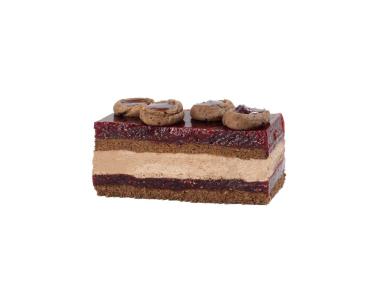 Malina čoko řez, 180g (1,3,7)