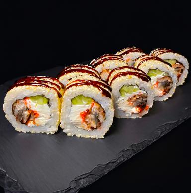 Philadelphia unagi v sezamu