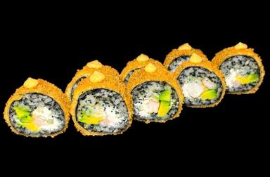 Black tempura s krevetou