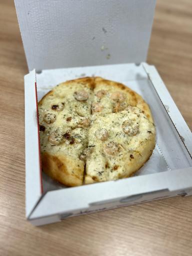 Pizza s krevetami - malá