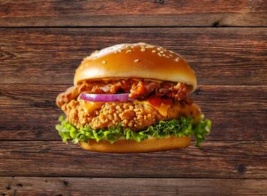 Chickenburger ( jemně pálivý )