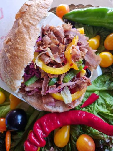 Kebab v chlebu jen maso