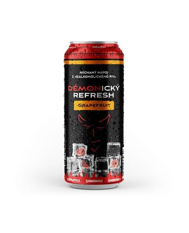 Démonický refresh Grapefruit - 0,5l PLECH