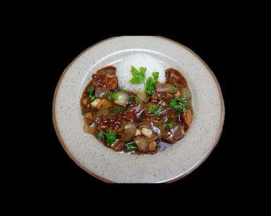 68. Hovězí maso s cibulí