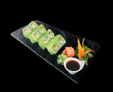 A25. MAKI CALIFORNIA  TOBIKO GREEN
