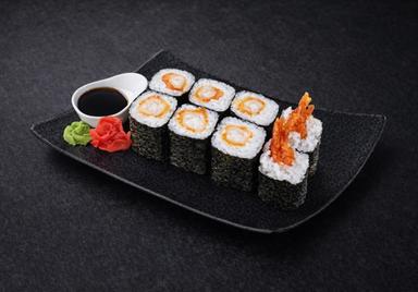 A9. MAKI KREVETY  TEMPURA 8ks