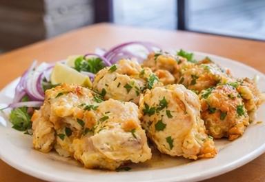 Chicken tandoori malai kebab