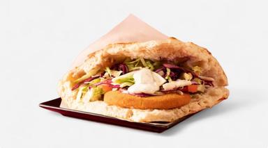 Smažený Sýr v Pita Chlebu