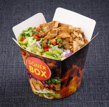 Velký kebab box jen maso