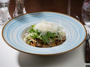 Fetuccine alla Pavese