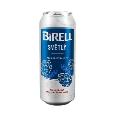Birell Nealkoholické pivo PLECH 0,5l